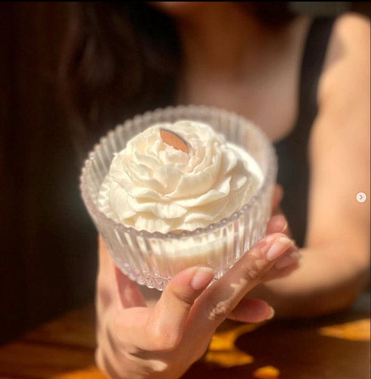 Peony Jar Candle – Patchouli Bliss